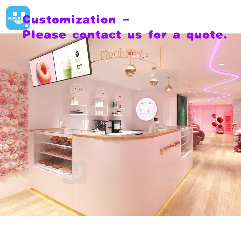Interior Design Usa - custom.Custom Retail Milk Tea Store Interior