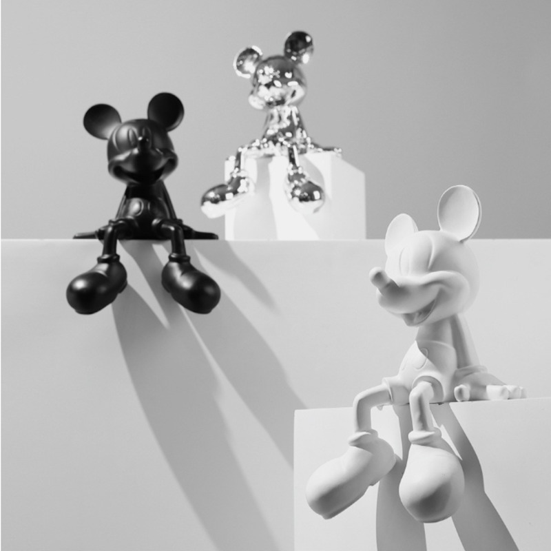 Cartoon Mickey Mouse Statue Re - огляд і ціна Interior Design Home Decor