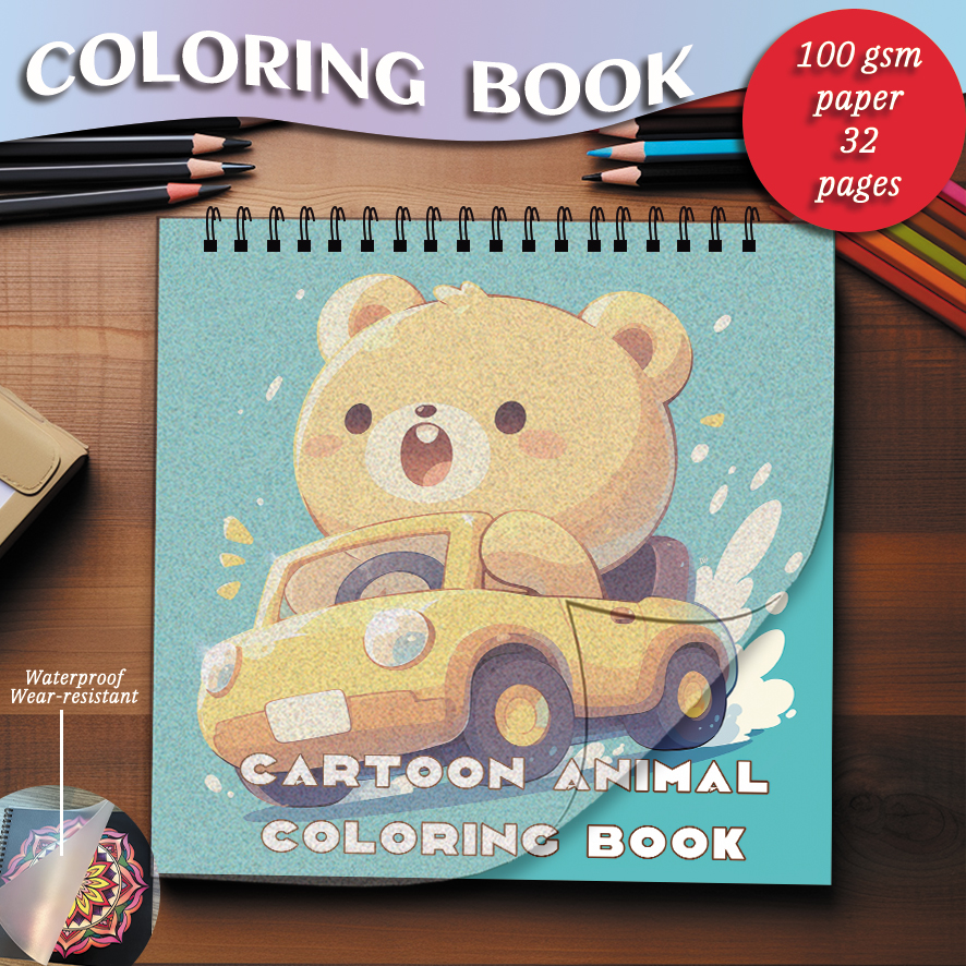 Coloring Book - 7.87x 7.87 inc - огляд і ціна Interior Design Handbook