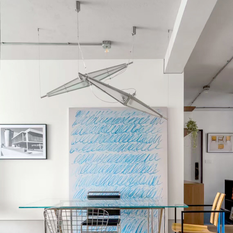 LED Glass Chandelier Minimalis - огляд і ціна Interior Design Hall