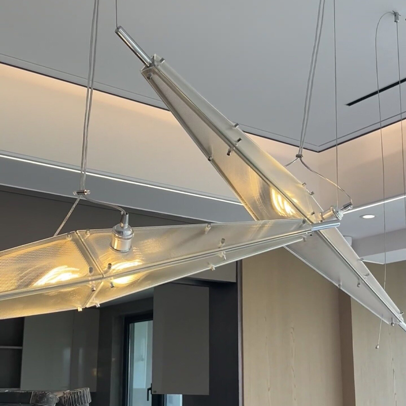 LED Glass Chandelier Minimalis - огляд і ціна Interior Design Hall
