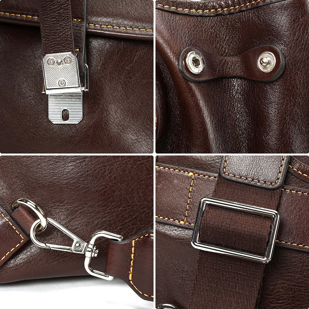 WESTAL 100% Leather Laptop Bag - огляд і ціна Interior Design Documentation