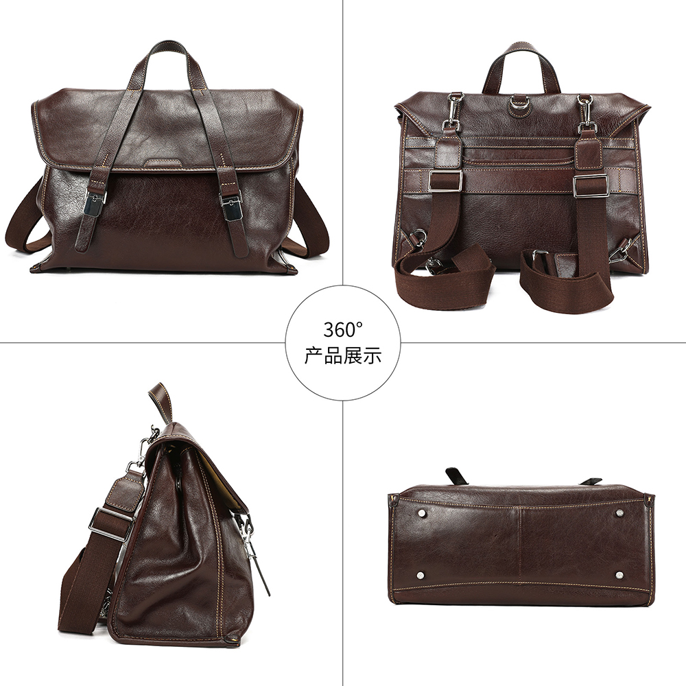 WESTAL 100% Leather Laptop Bag - огляд і ціна Interior Design Documentation