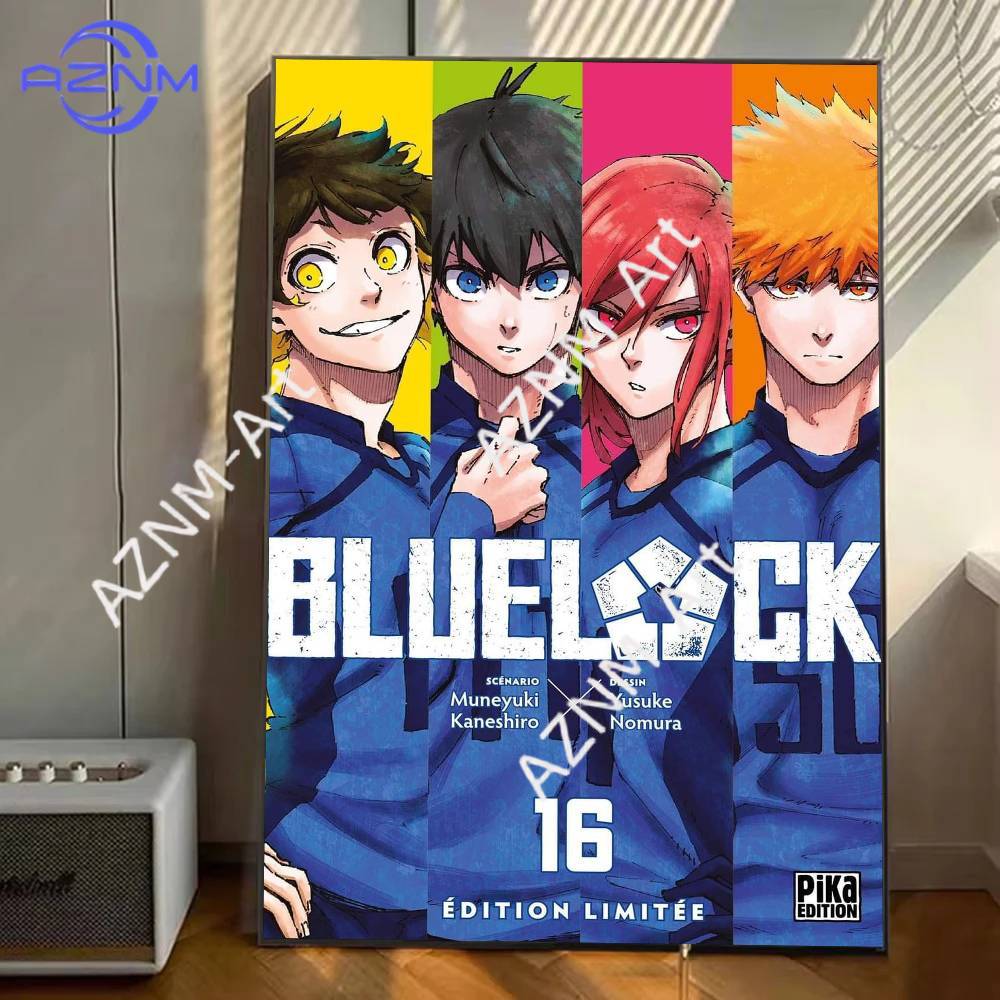 B-BLUE LOCK Isagi Yoichi Poste - огляд і ціна Interior Design Home Decor