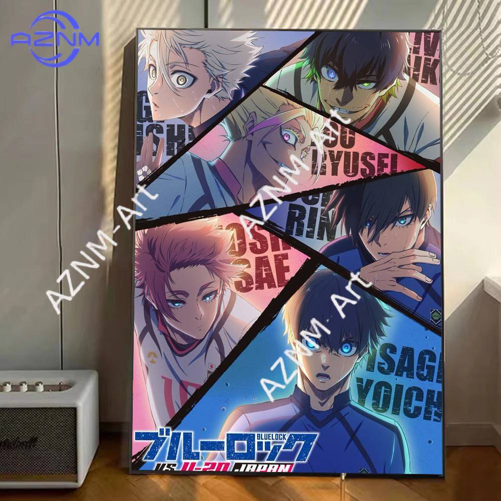 B-BLUE LOCK Isagi Yoichi Poste - огляд і ціна Interior Design Home Decor