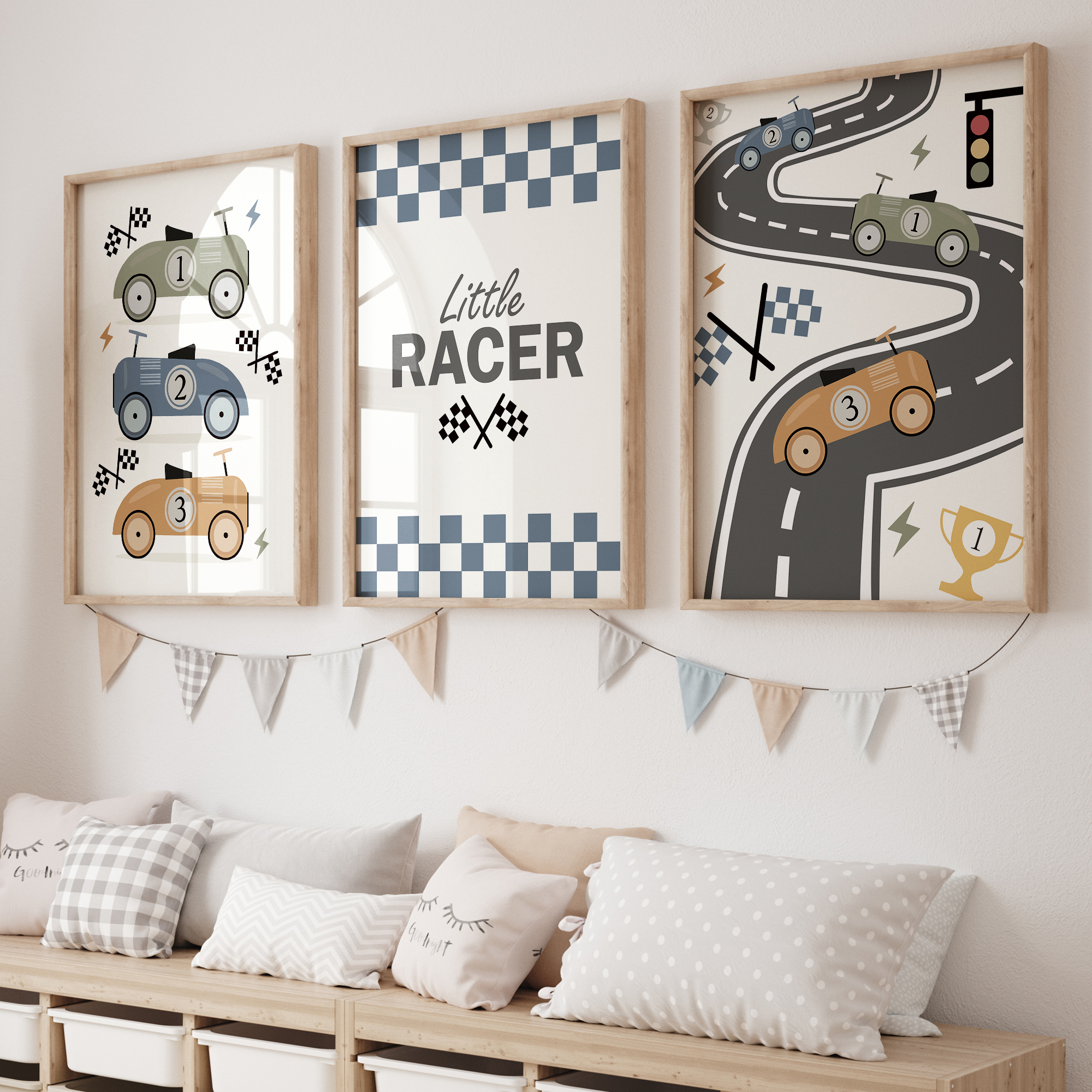 3pcs Minimalist,Cartoon Car Ra - огляд і ціна Interior Design Room