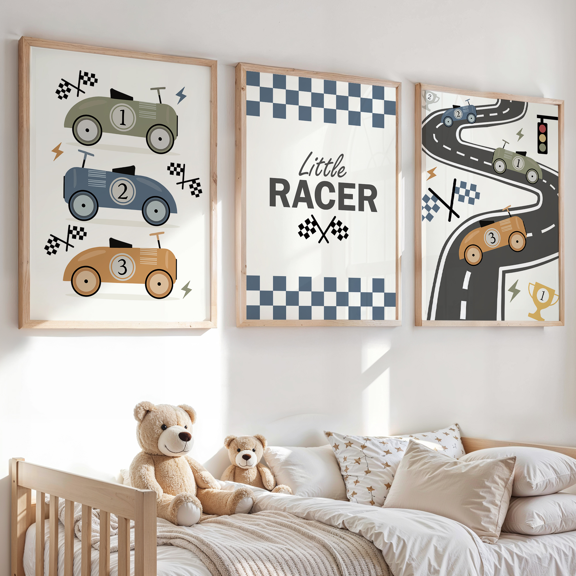 3pcs Minimalist,Cartoon Car Ra - огляд і ціна Interior Design Room