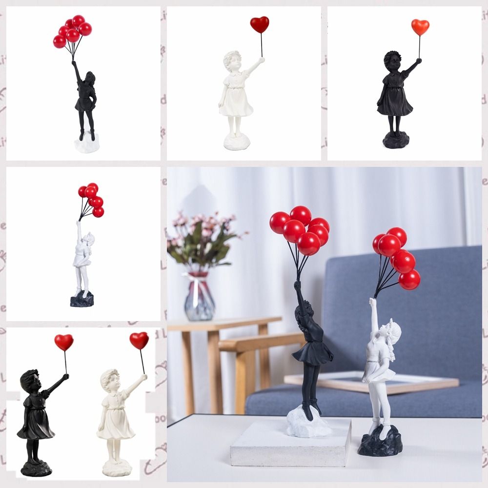 Resin Banksy Figurines for Int - огляд і ціна Interior Design Home Decor