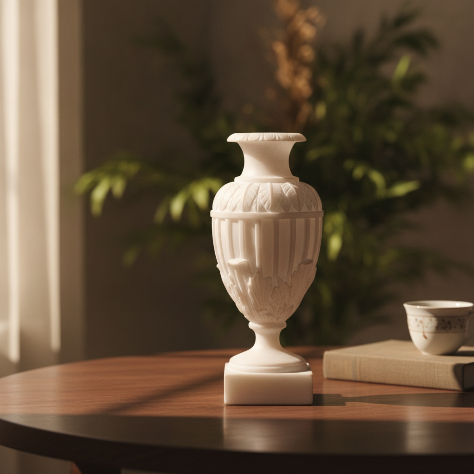 Sculptural Vase Ivory Flower V - огляд і ціна Interior Design Vintage Modern