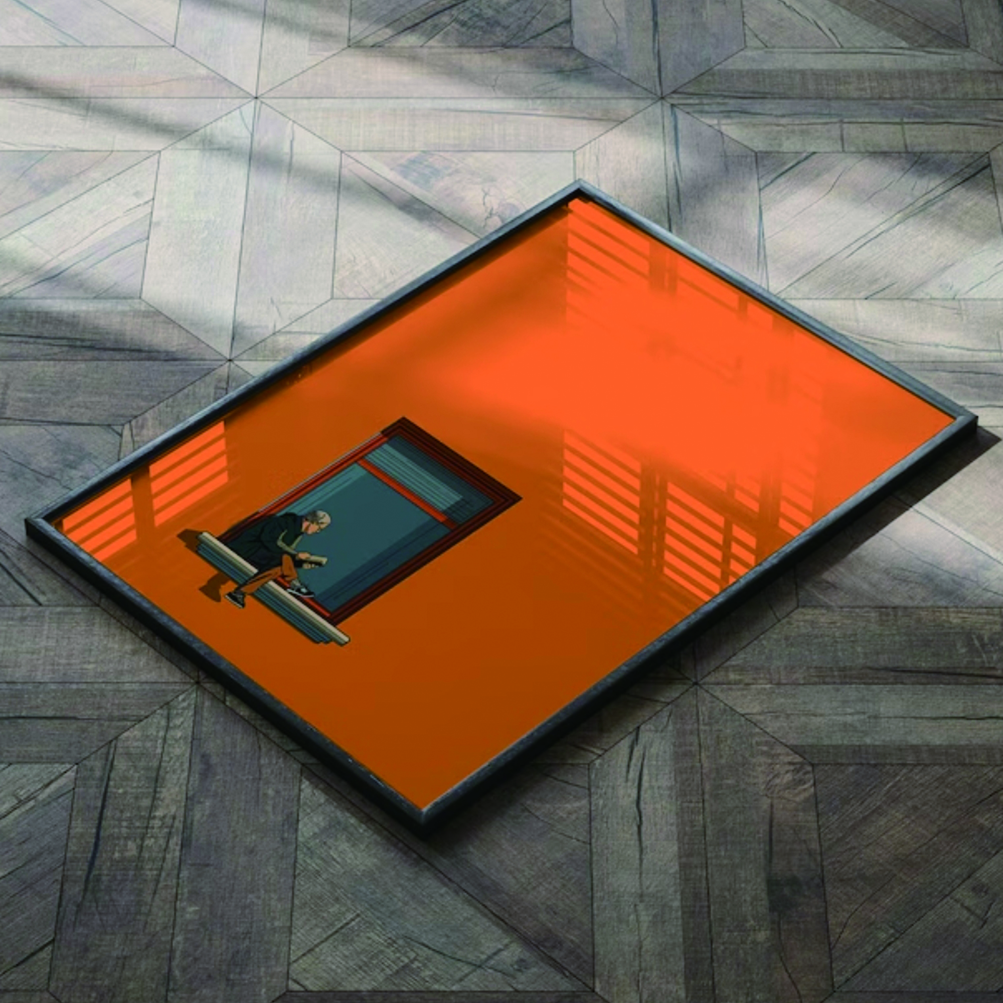 Orange Minimalist Dopamine War - огляд і ціна Interior Design Room
