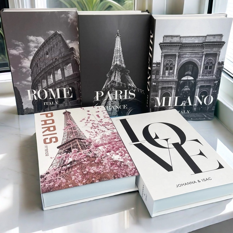 Open Paris Luxury Fake Book St - огляд і ціна Interior Design Handbook