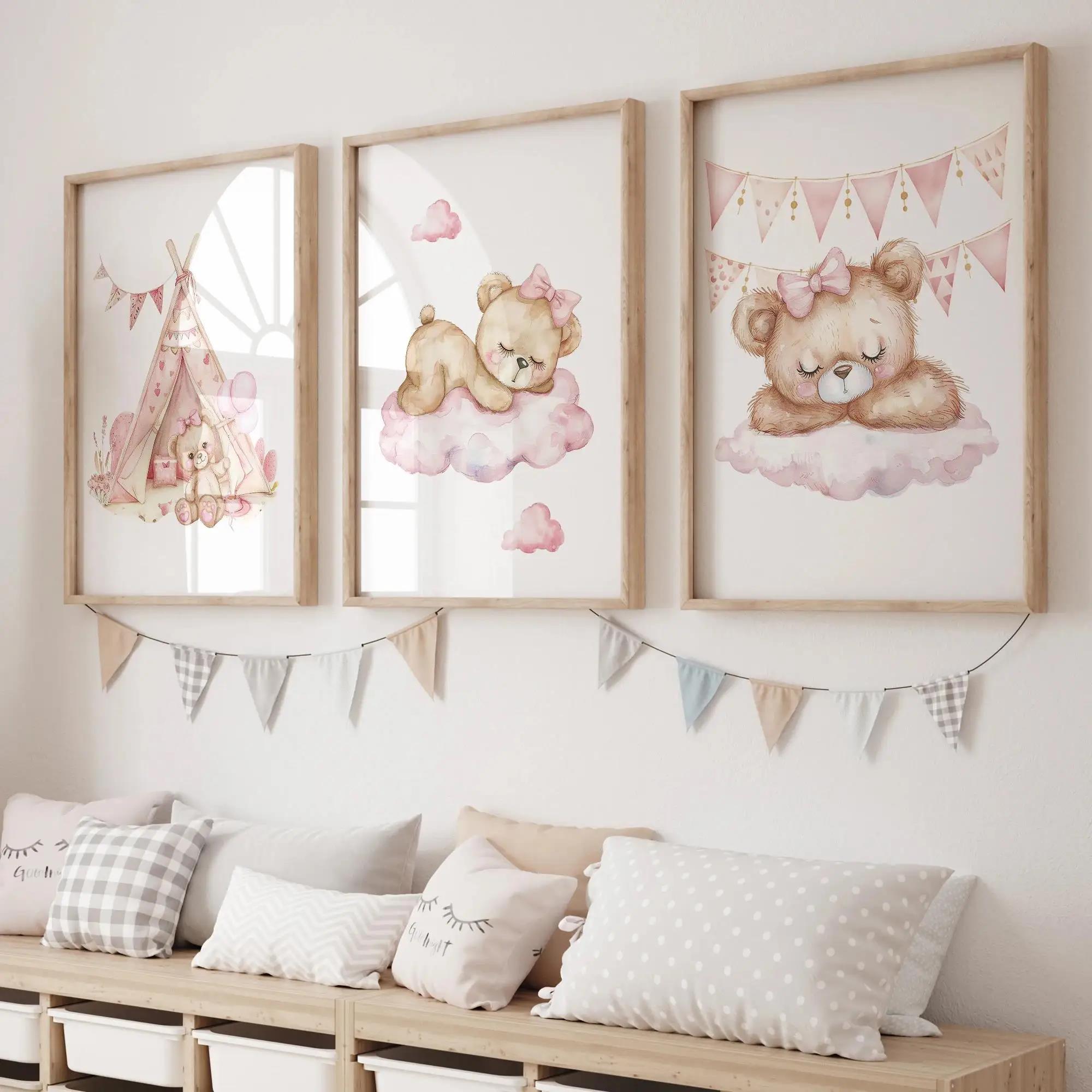 Pink Dream Bear Carousel Tent  - огляд і ціна Interior Design Room
