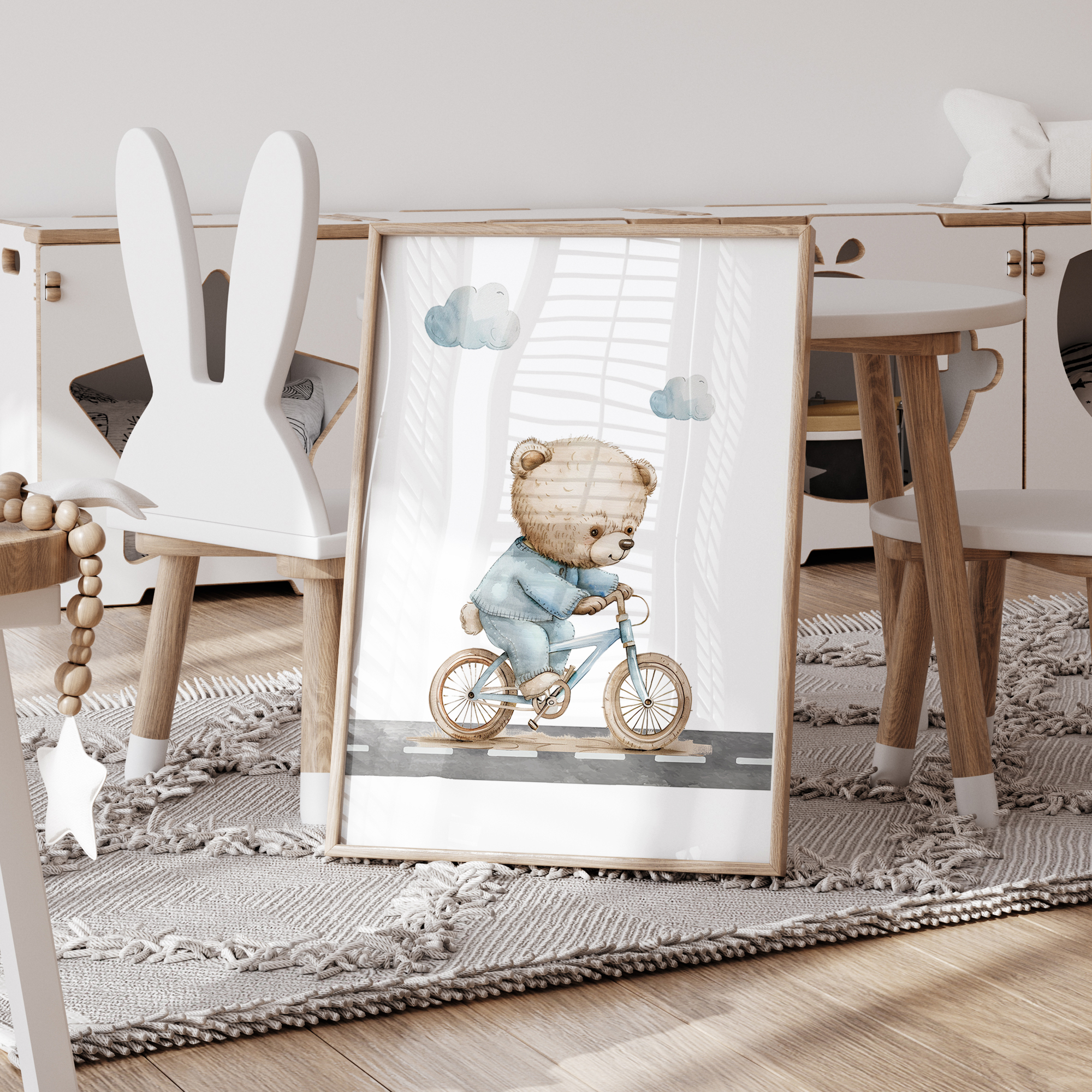 3pcs Personalized Name Blue Be - огляд і ціна Interior Design Room