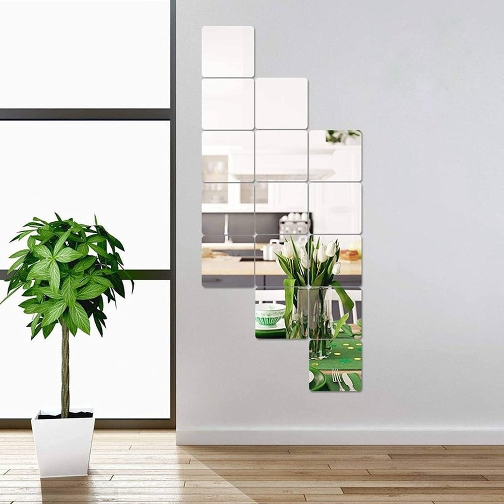 5/12Pcs Mirror Wall Sticker 15 - огляд і ціна Interior Design Home Decor