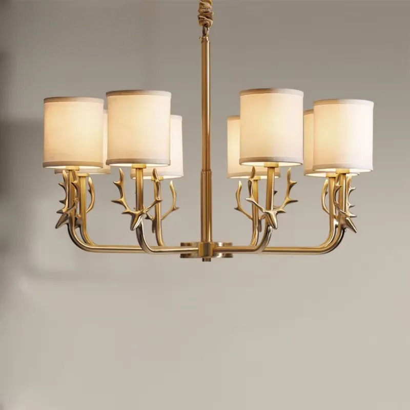 Copper Chandelier for Living R - огляд і ціна Interior Design Hall