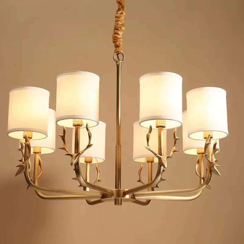 Copper Chandelier for Living R - огляд і ціна Interior Design Hall