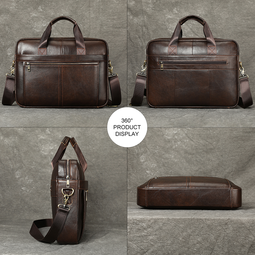WESTAL 100% Leather Laptop Bag - огляд і ціна Interior Design Documentation