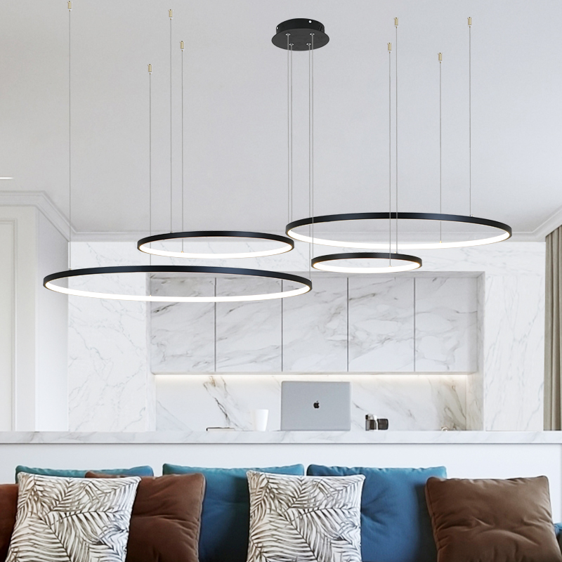 Nordic Modern Led Chandelier D - огляд і ціна Interior Design Hall