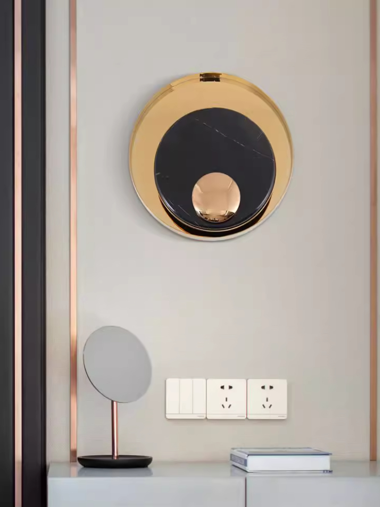 Nordic design circular marble  - огляд і ціна Interior Design Hall