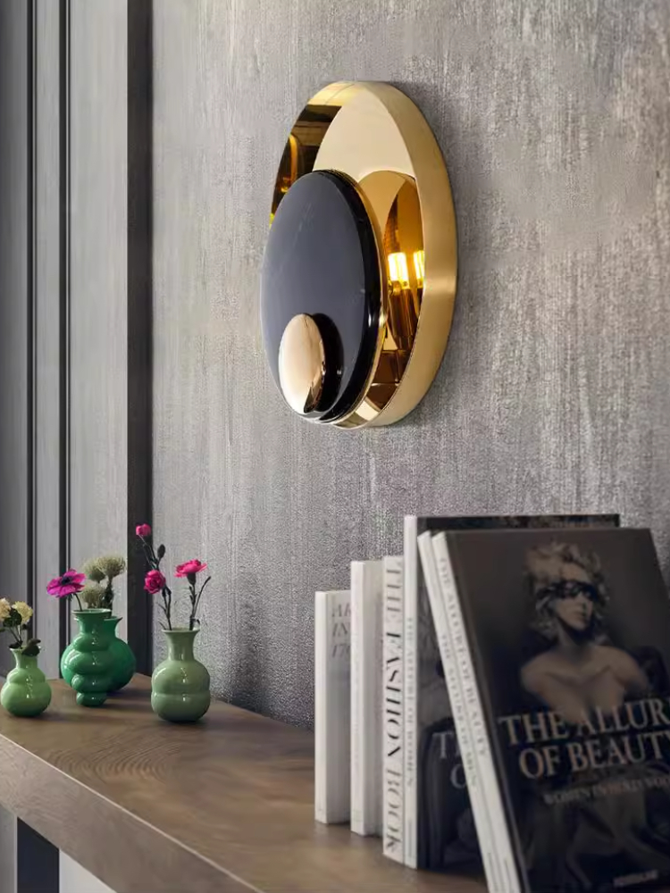 Nordic design circular marble  - огляд і ціна Interior Design Hall