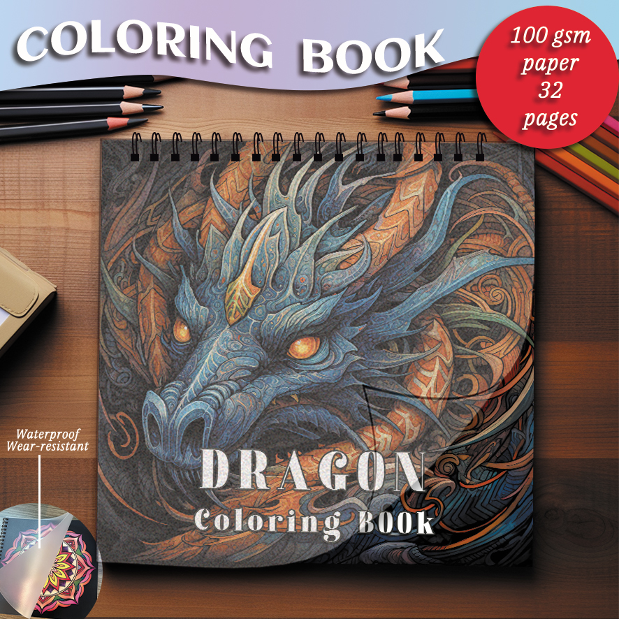 Coloring Book - 7.87x 7.87 inc - огляд і ціна Interior Design Handbook