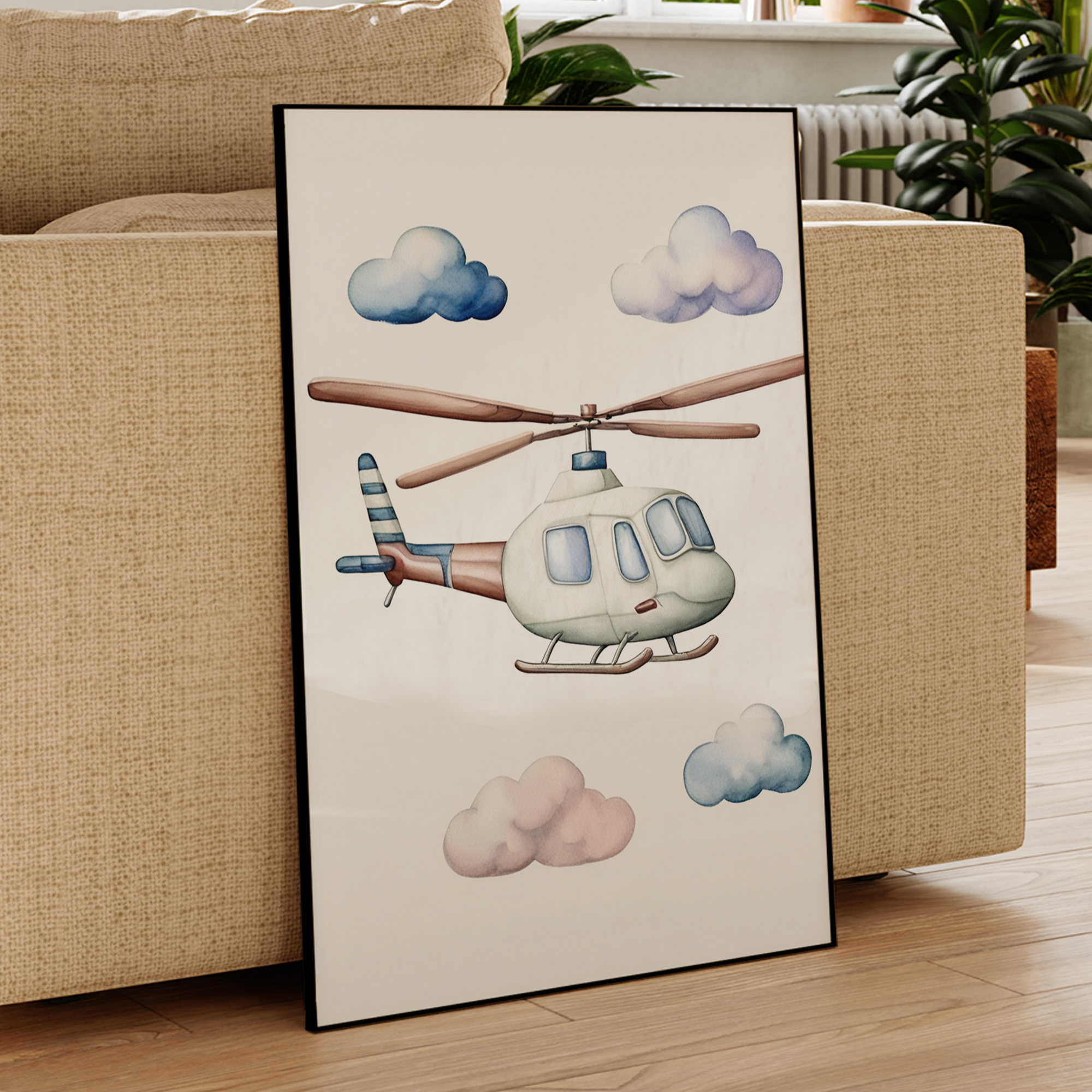 Cartoon Children Airplane Heli - огляд і ціна Interior Design Room