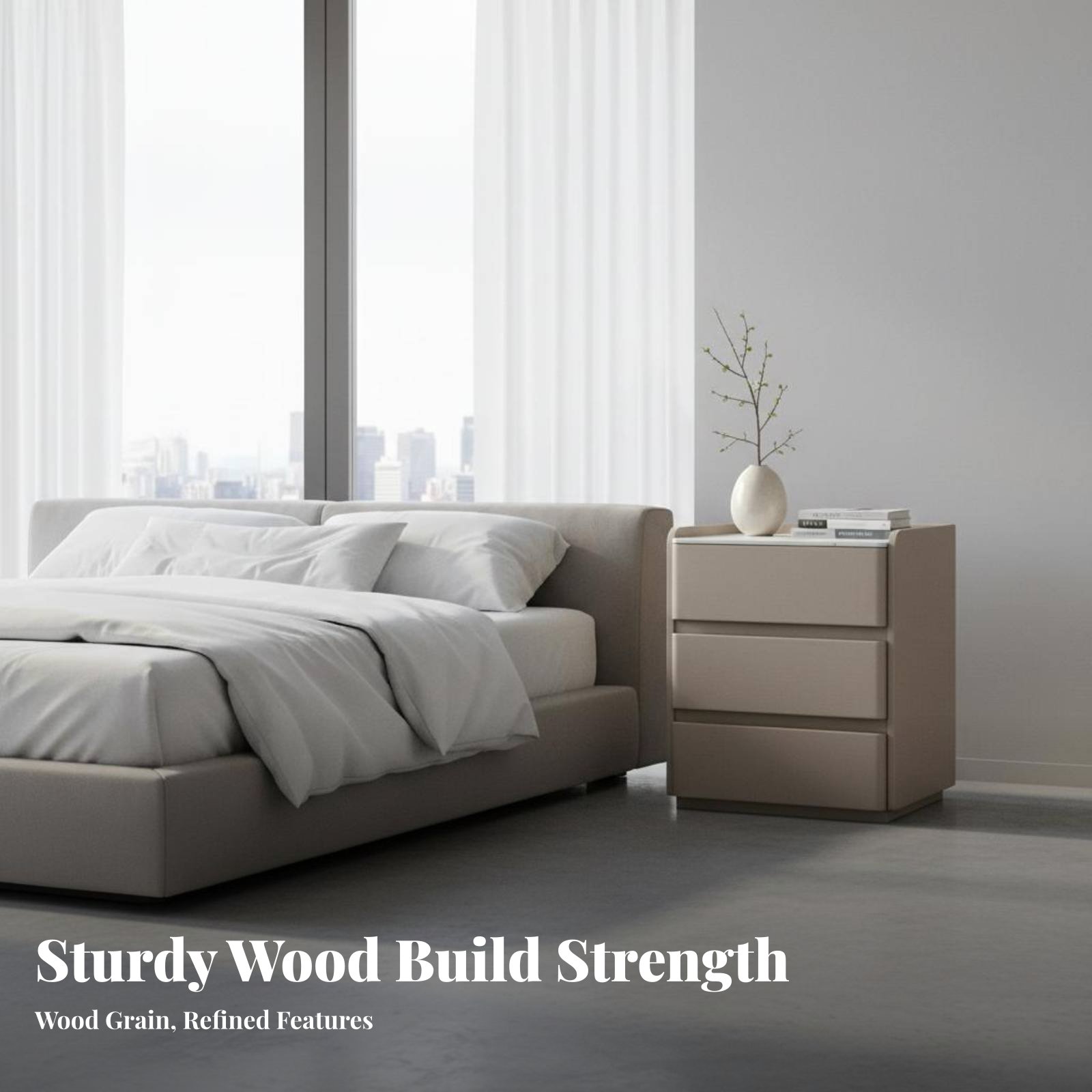 3-Drawer End Table Modern Desi - огляд і ціна Interior Design Guest Room
