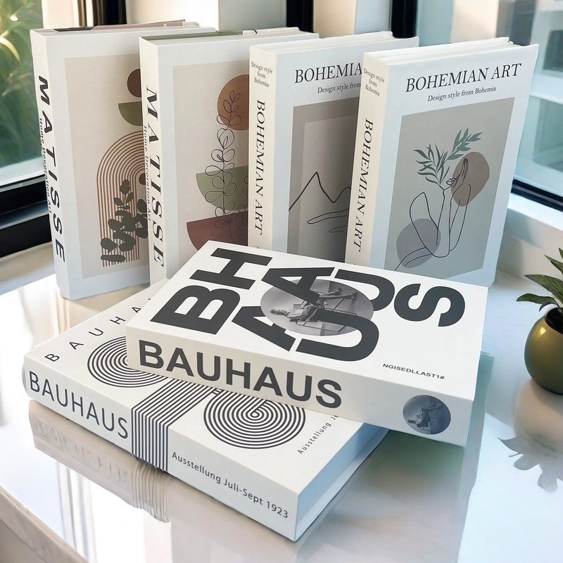 Boho Monet Decorative Books Lu - огляд і ціна Interior Design Handbook