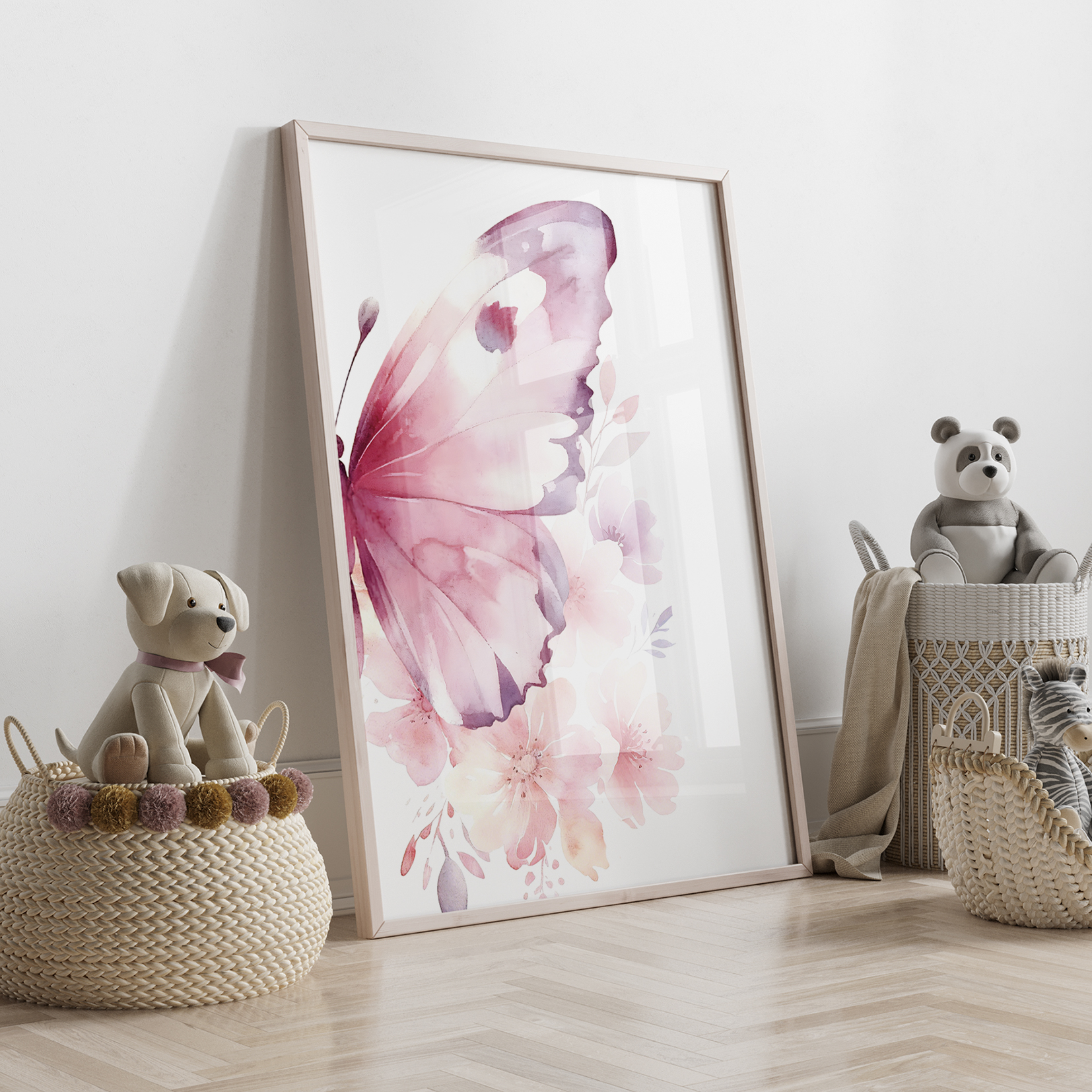 3pcs Cartoon Children Pink Lov - огляд і ціна Interior Design Room