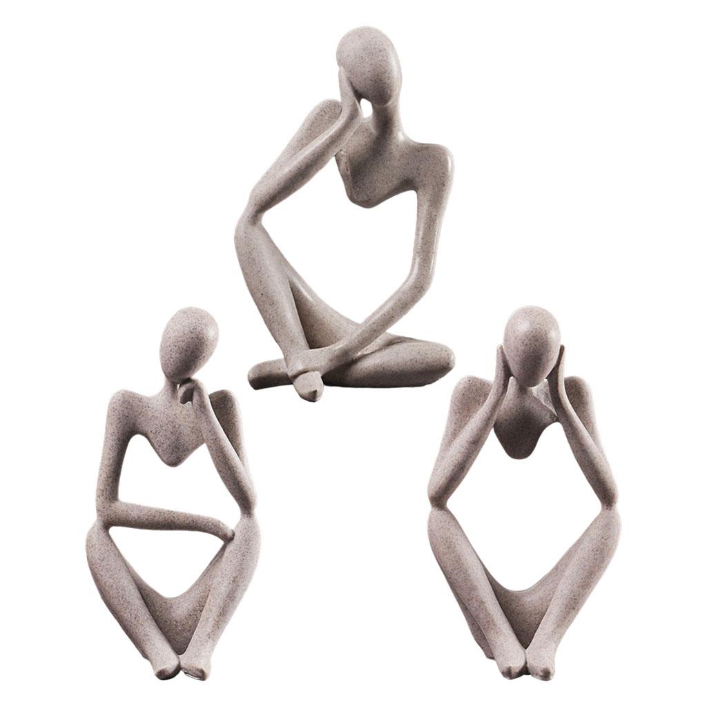 Nordic Abstract Thinker Statue - огляд і ціна Interior Design Home Decor
