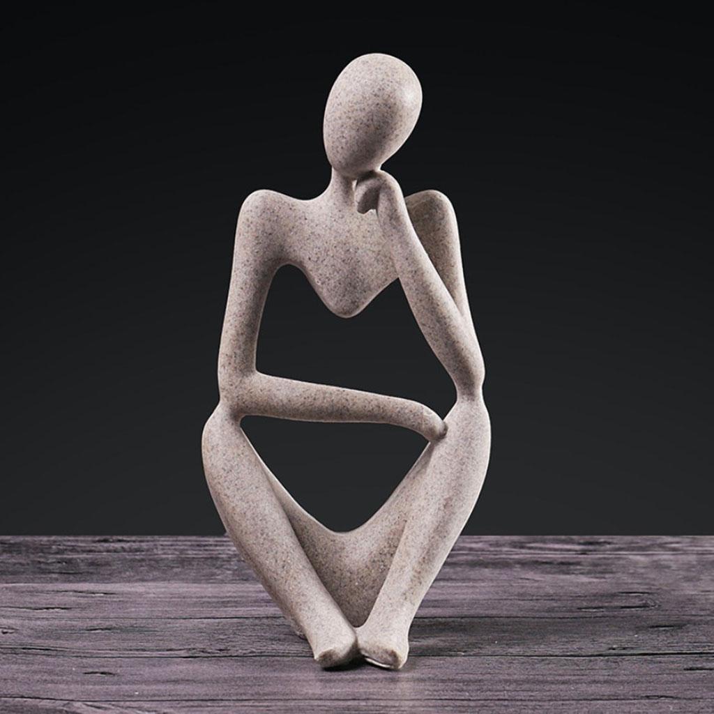 Nordic Abstract Thinker Statue - огляд і ціна Interior Design Home Decor