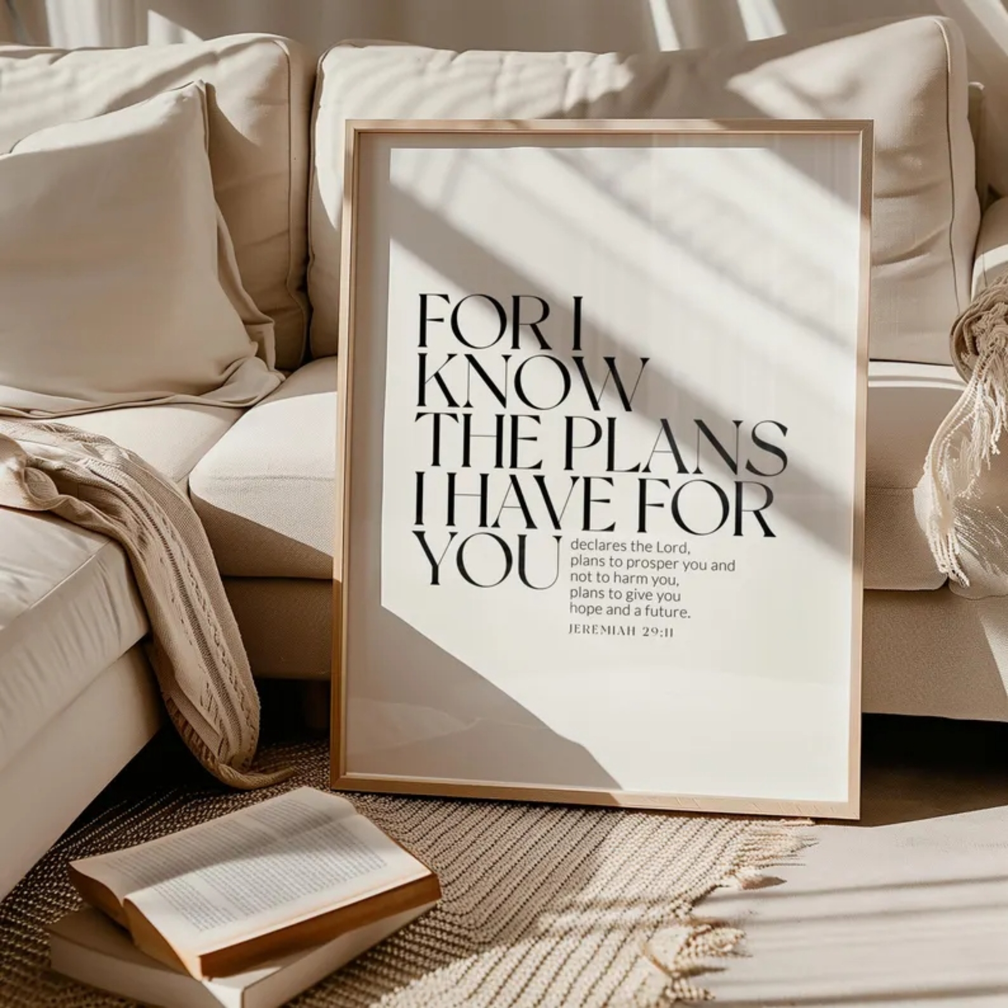 Bible Jeremiah 29:11Christian  - огляд і ціна Interior Design Room