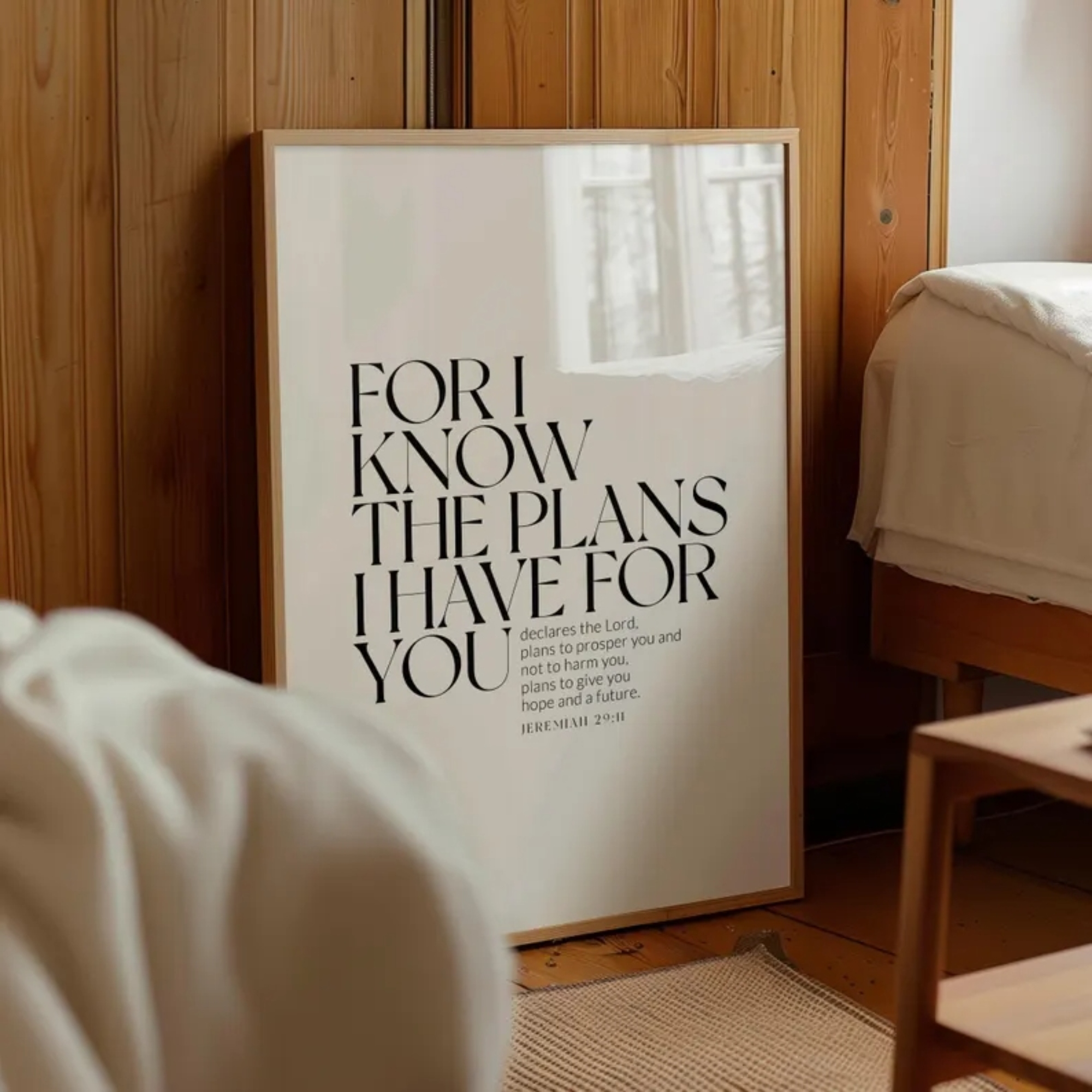 Bible Jeremiah 29:11Christian  - огляд і ціна Interior Design Room