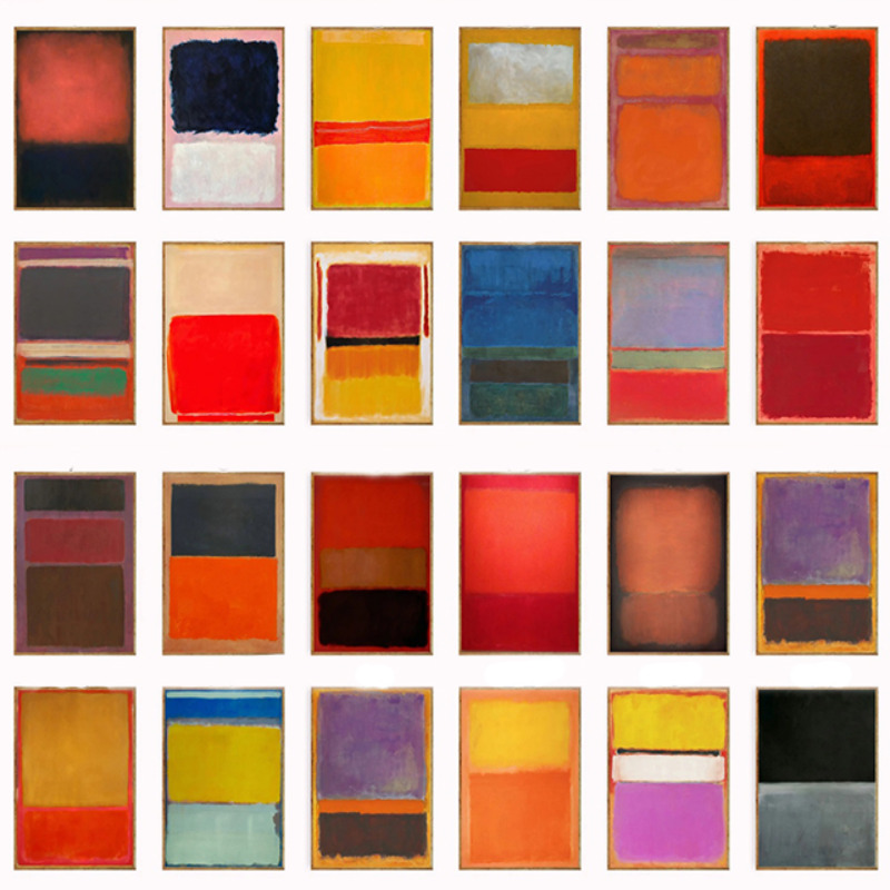 Wall Decor, Mark Rothko Poster - огляд і ціна Interior Design Usa